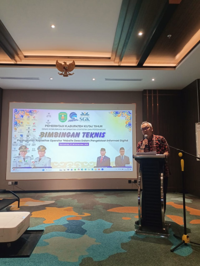 Bimbingan Teknis Peningkatan Kapasitas Operator Website Desa